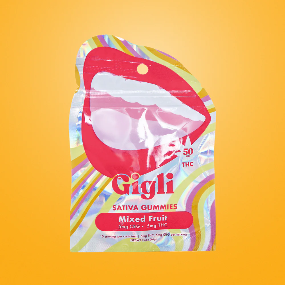 THC Sativa Gummies 5mg Delta 9 | Mixed Fruit