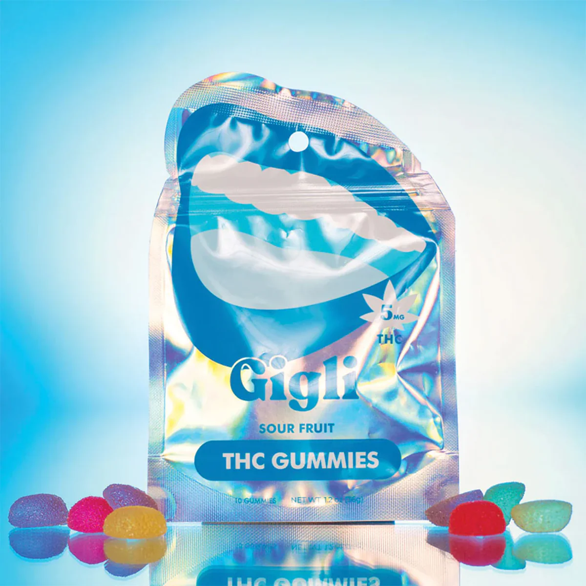 Sour Fruit THC-Infused Gummies