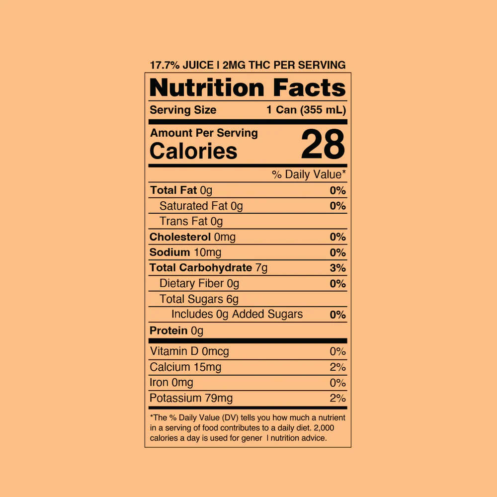 2mg Gigli Mango Spritz 4-pack