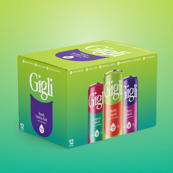 10mg Gigli Punch Variety 12-pack