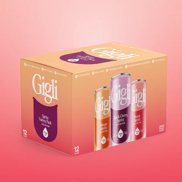 10mg Gigli Spritz Variety 12-pack