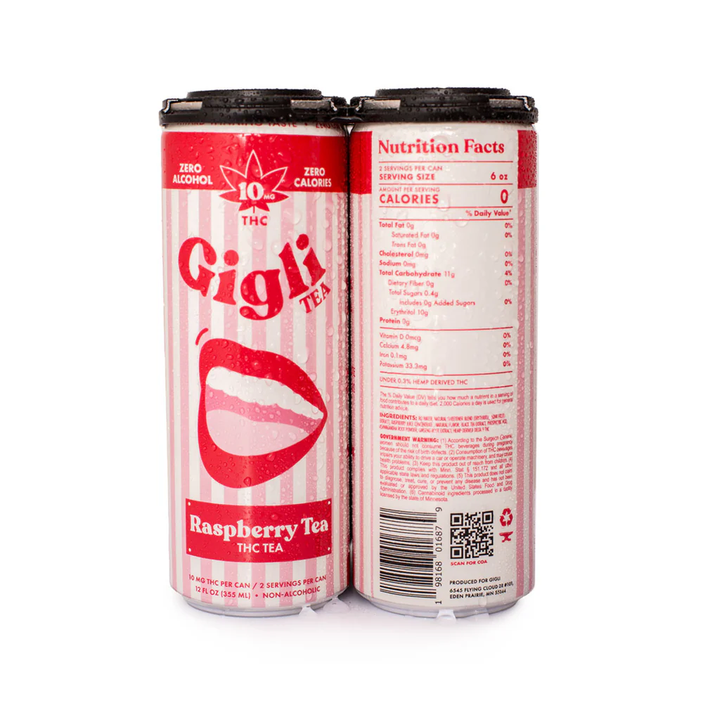 THC-Infused Raspberry Tea